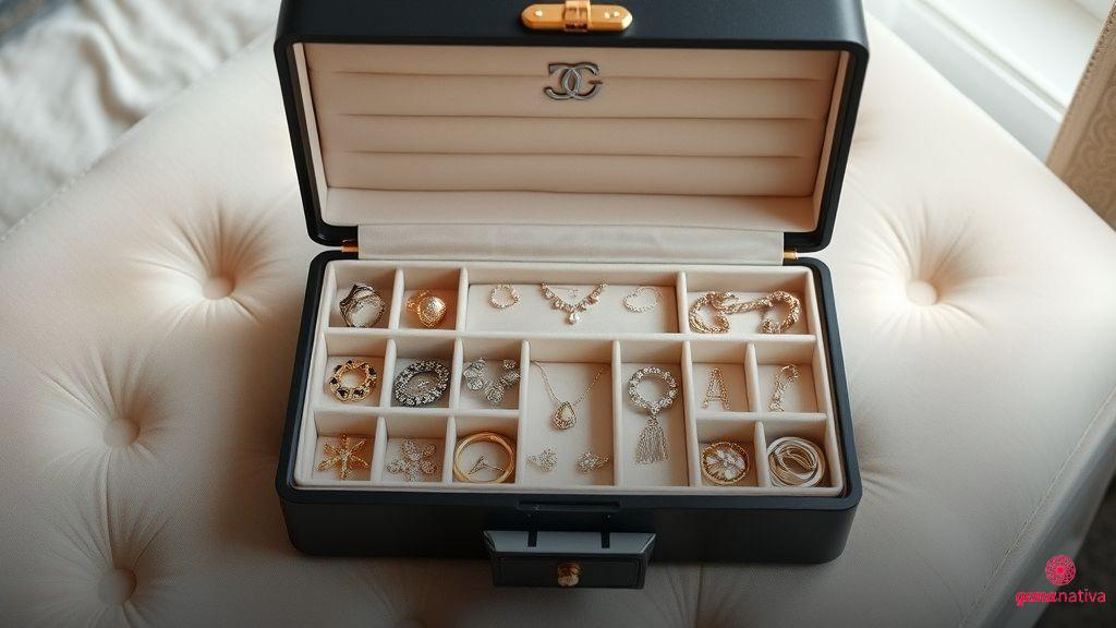 Estojos, caixas e ambientes adequados para joias e gemas Estojos, caixas e ambientes adequados para joias e gemas