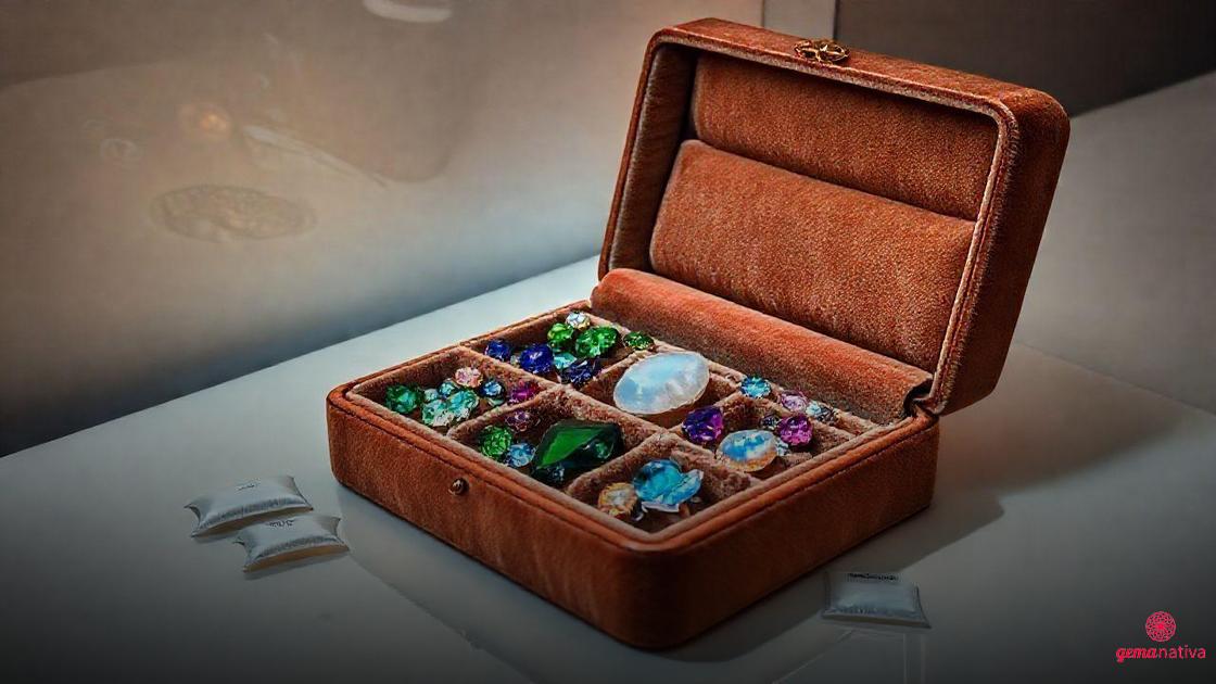 Estojos, caixas e ambientes ideais para preservar gemas Estojos, caixas e ambientes ideais para preservar gemas