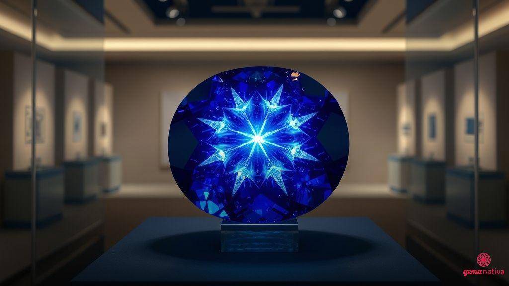 Estrela da Índia: a maior safira estrelada do mundo Estrela da Índia: a maior safira estrelada do mundo