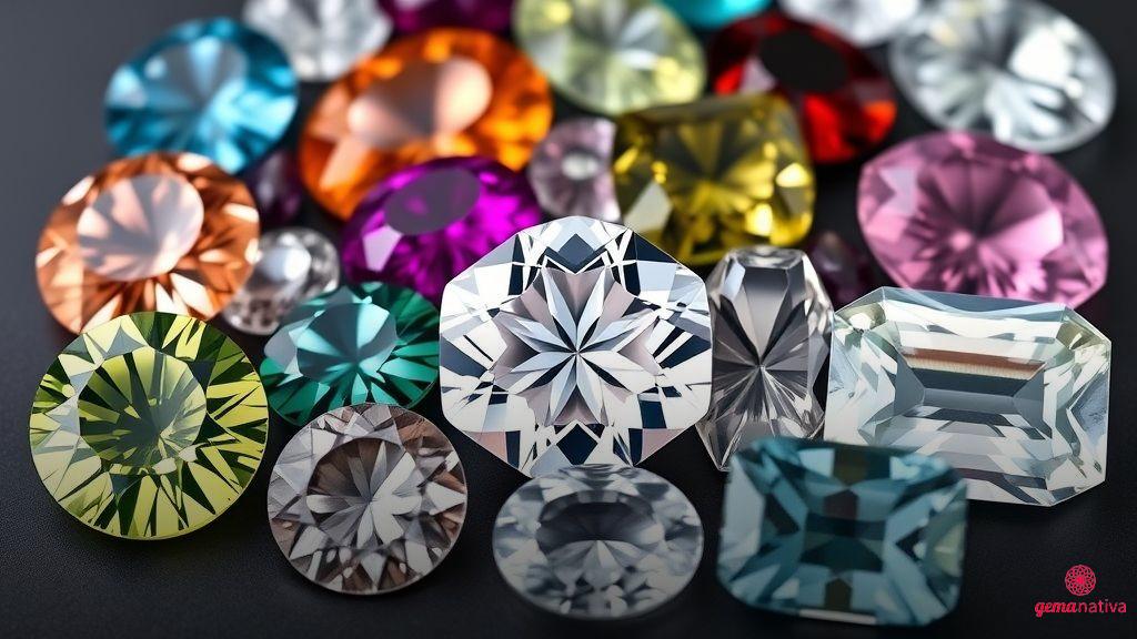 Fatores principais: cor, pureza, tamanho e lapidação Fatores principais: cor, pureza, tamanho e lapidação