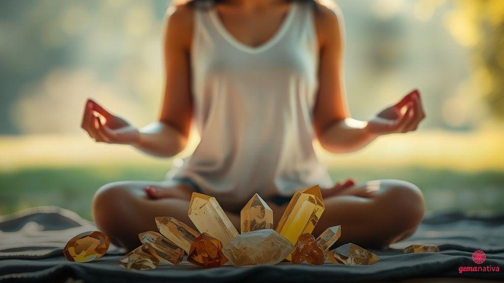 Formas práticas de usar pedras amarelas em meditação e proteção Formas práticas de usar pedras amarelas em meditação e proteção