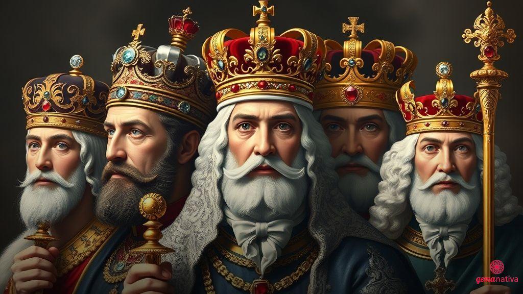 Gemas como símbolos de poder em monarquias e impérios Gemas como símbolos de poder em monarquias e impérios