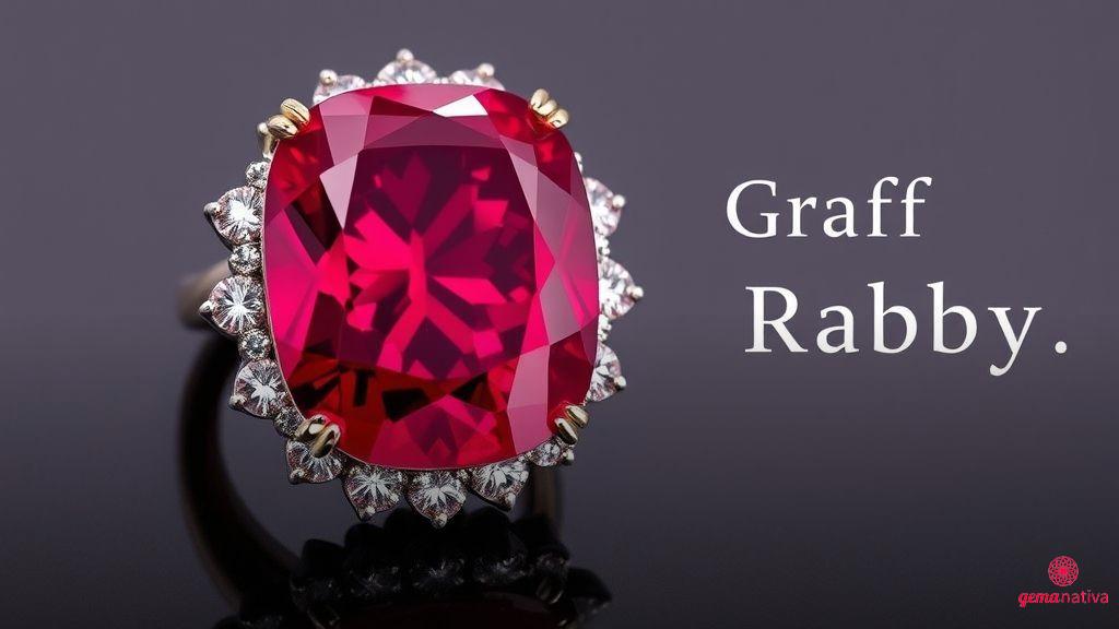 Graff Ruby: beleza e prestígio internacional Graff Ruby: beleza e prestígio internacional