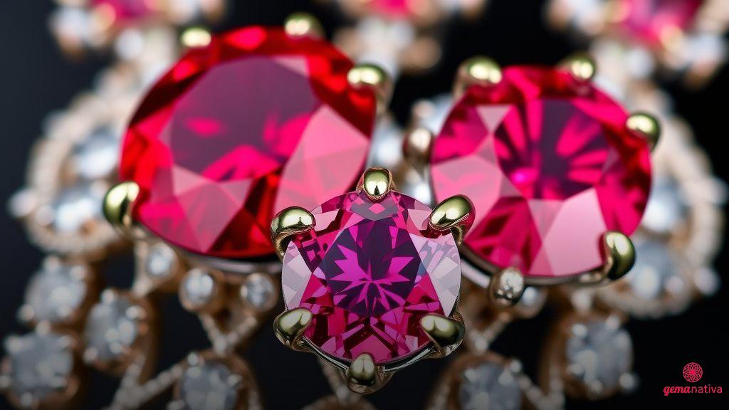 Joias Famosas com Rubis e Diamantes Vermelhos