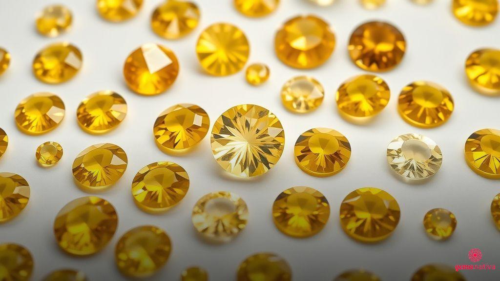 Lista Completa de Pedras Amarelas e Seus Significados
