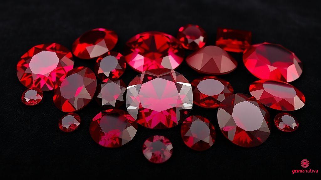 Lista Completa de Pedras Vermelhas e Seus Significados