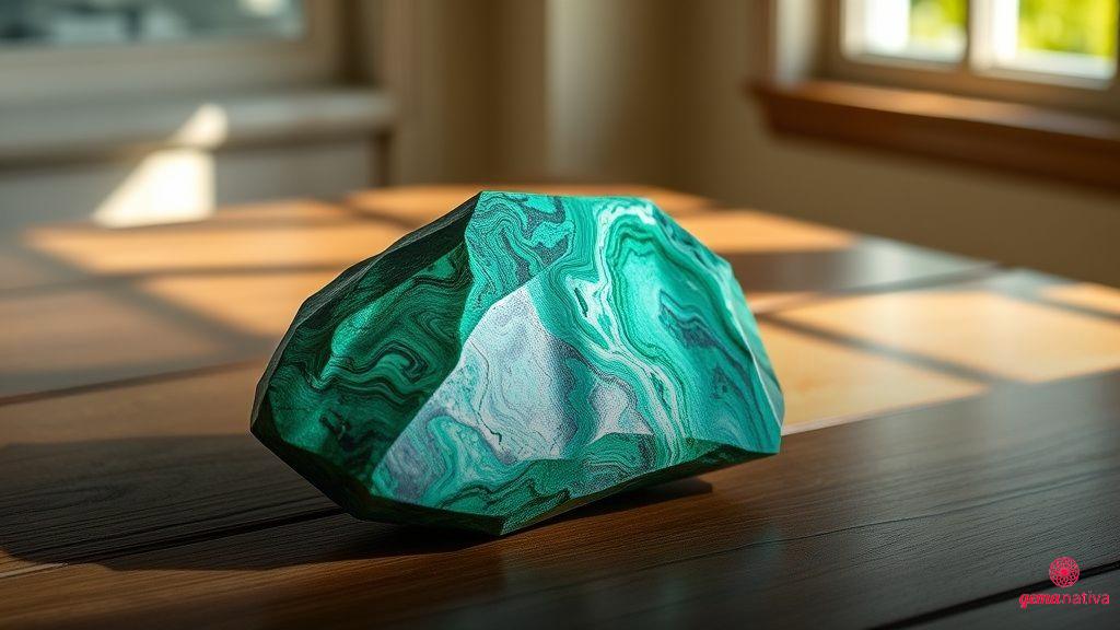Malaquita e sua conexão com a transformação interior Malaquita e sua conexão com a transformação interior
