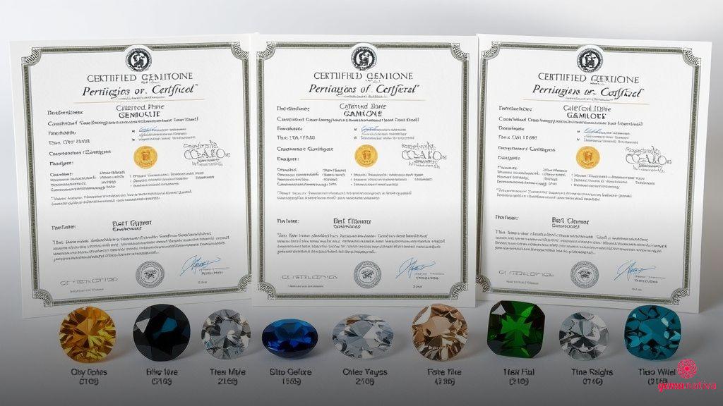 O papel da certificação gemológica na avaliação O papel da certificação gemológica na avaliação