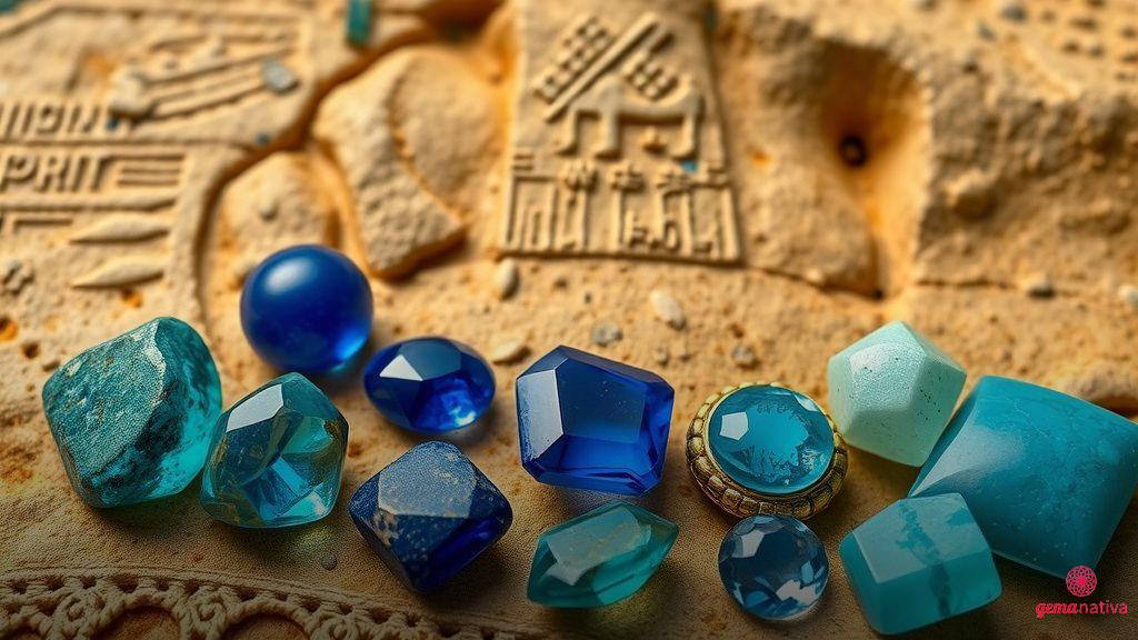 O simbolismo das gemas no Egito Antigo O simbolismo das gemas no Egito Antigo