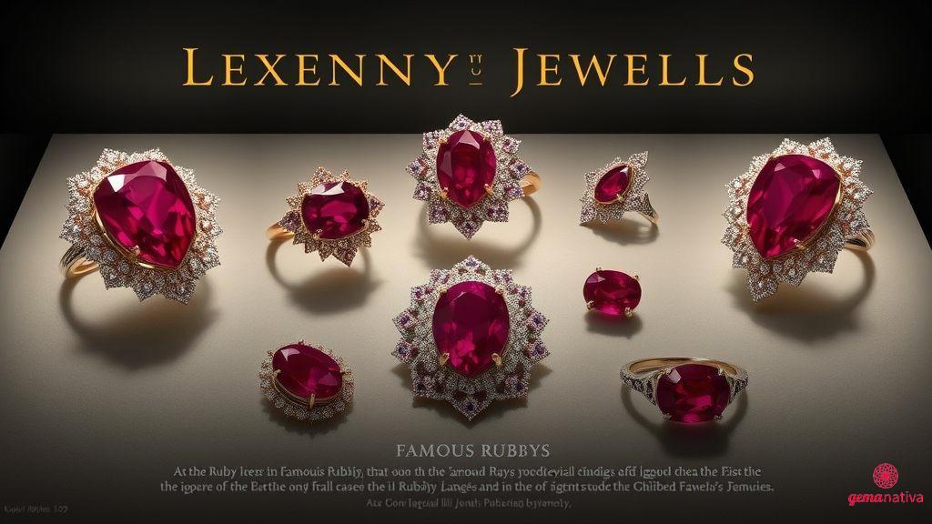 Outras joias lendárias com rubis famosos Outras joias lendárias com rubis famosos