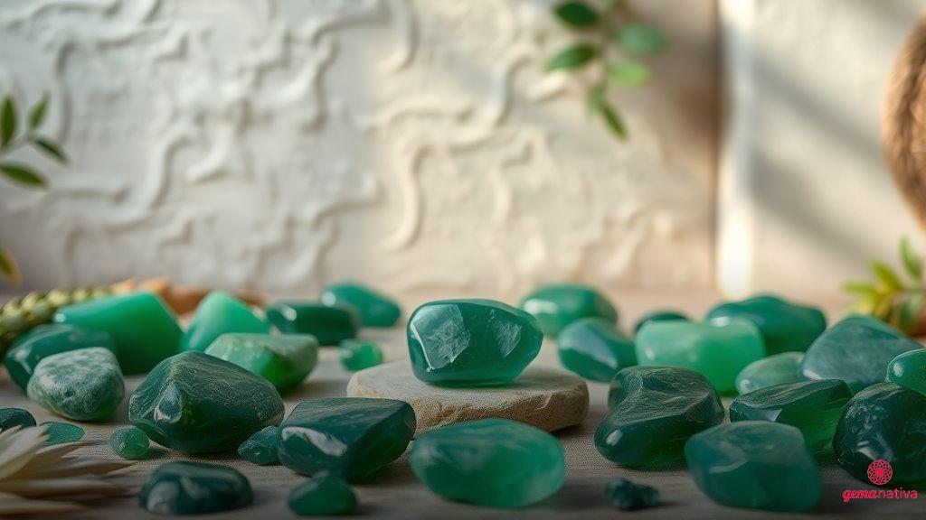 Práticas espirituais com pedras verdes: meditação, proteção e equilíbrio Práticas espirituais com pedras verdes: meditação, proteção e equilíbrio