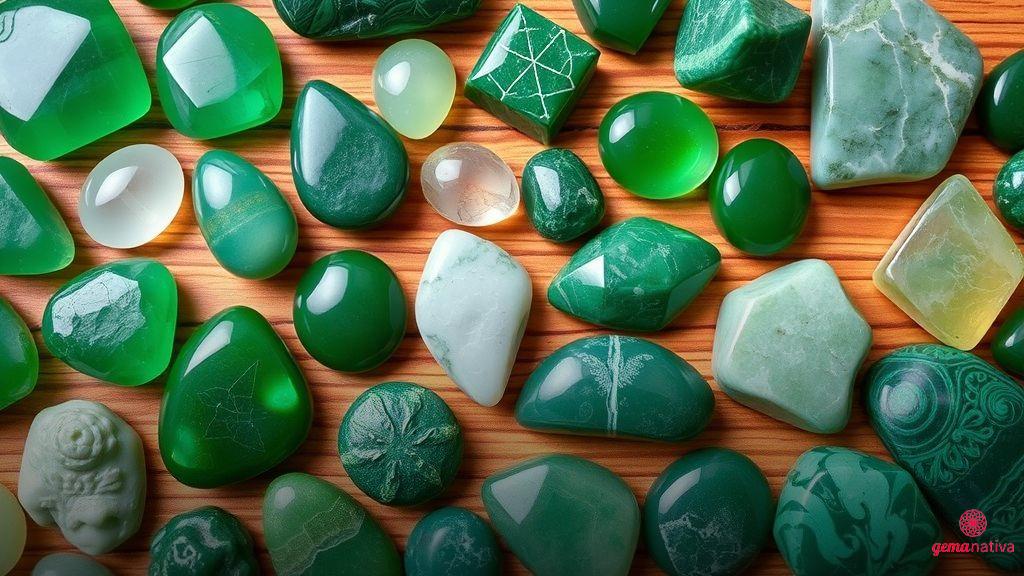 Principais pedras verdes e seus significados espirituais Principais pedras verdes e seus significados espirituais
