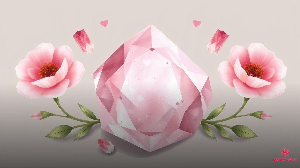 Rosa: amor, equilíbrio e ternura no quartzo rosa e kunzita Rosa: amor, equilíbrio e ternura no quartzo rosa e kunzita
