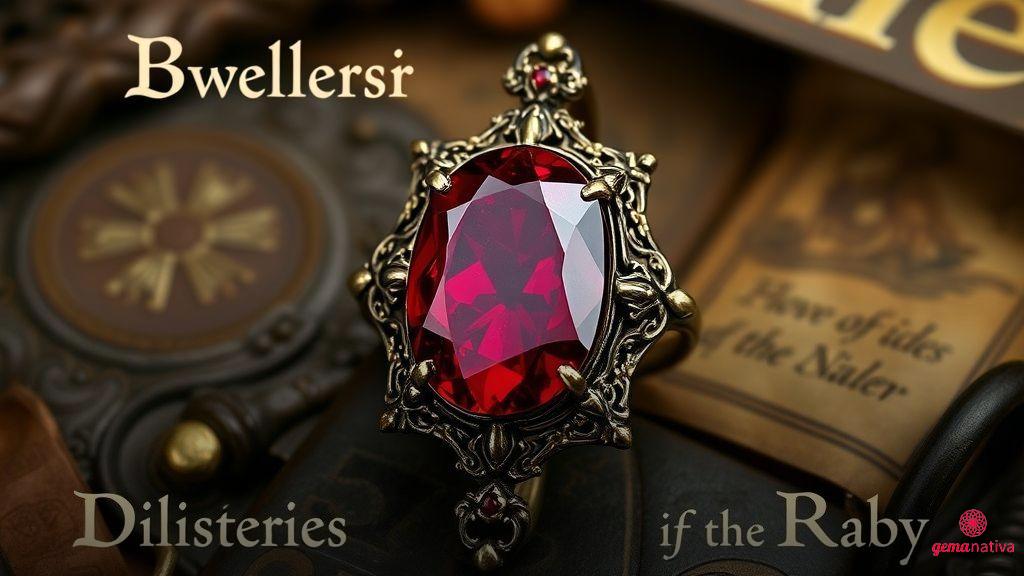Rubi do Príncipe Negro: joia medieval inglesa Rubi do Príncipe Negro: joia medieval inglesa