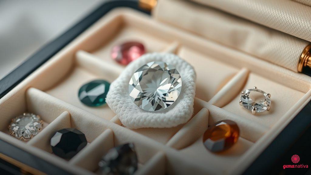 Técnicas de conservação para gemas delicadas Técnicas de conservação para gemas delicadas