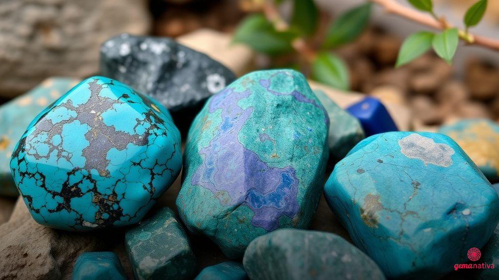 Turquesa, malaquita e lápis-lazúli: gemas históricas e culturais Turquesa, malaquita e lápis-lazúli: gemas históricas e culturais