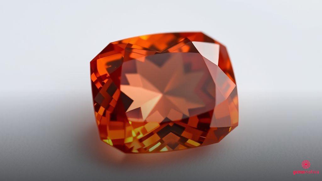 Características físicas e ópticas da safira laranja Características físicas e ópticas da safira laranja