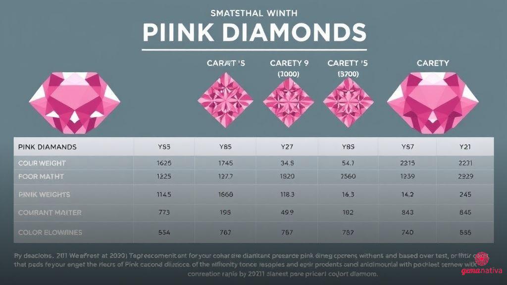 Comparativo de preços por quilate, raridade e tonalidade Comparativo de preços por quilate, raridade e tonalidade