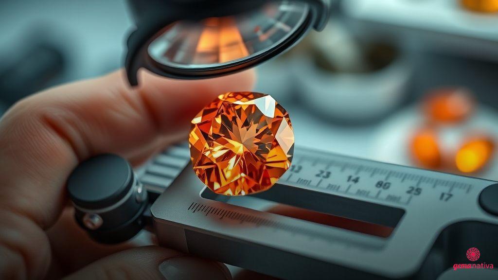 Critérios que definem o valor de uma joia laranja em leilão Critérios que definem o valor de uma joia laranja em leilão