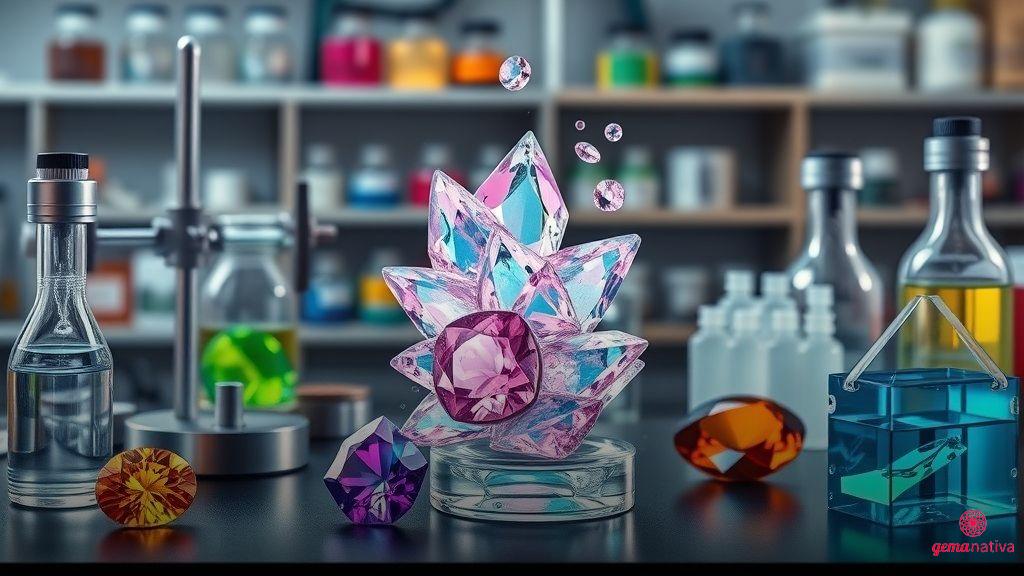 Gemas sintéticas e simulantes: o que são e como são produzidas Gemas sintéticas e simulantes: o que são e como são produzidas