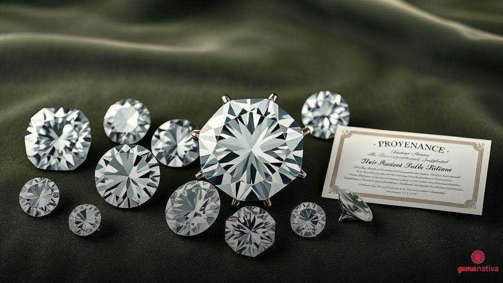 Importância da proveniência, corte e clareza em leilões Importância da proveniência, corte e clareza em leilões