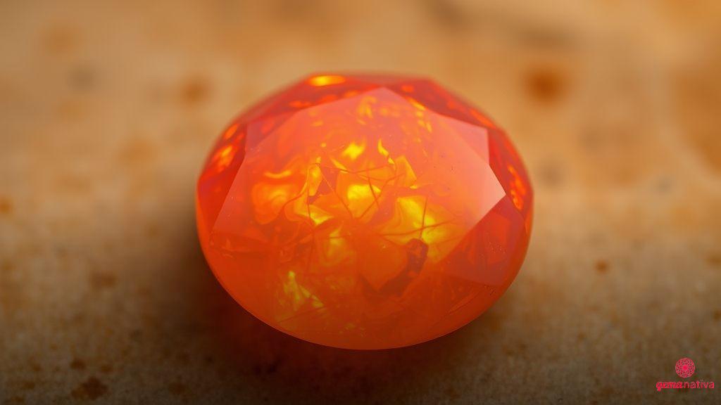 Opala de fogo: intensidade e transformação Opala de fogo: intensidade e transformação