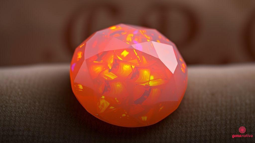 Opala de fogo: raridade em joias leiloadas Opala de fogo: raridade em joias leiloadas