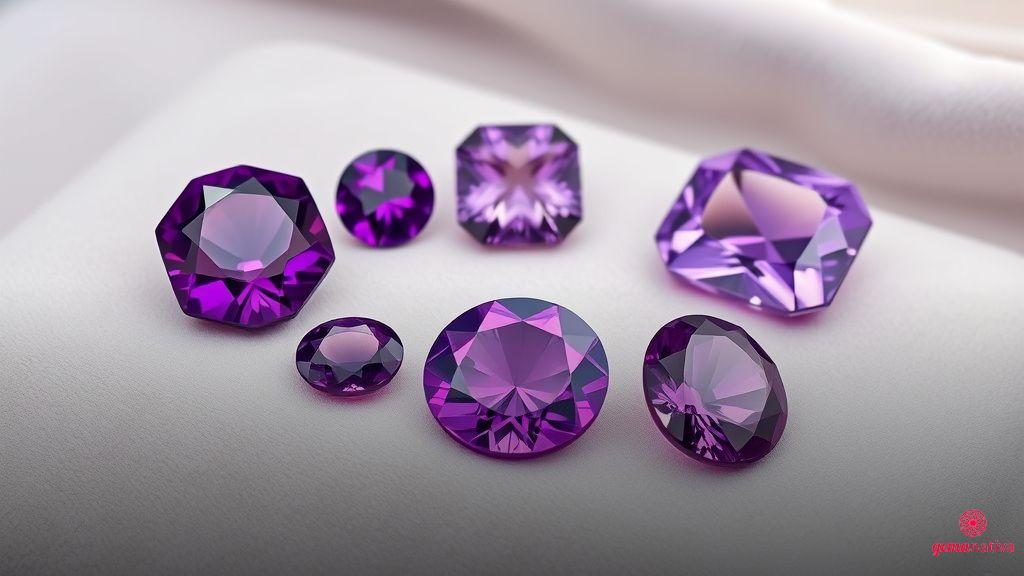 Outras gemas roxas raras que alcançaram altos valores Outras gemas roxas raras que alcançaram altos valores