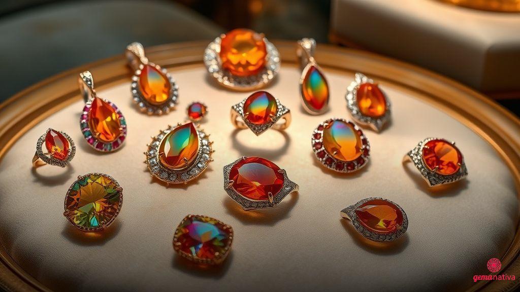 Pedra do sol em peças de alto luxo Pedra do sol em peças de alto luxo