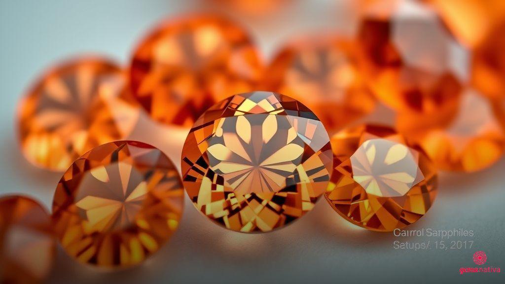 Safira Laranja: Beleza, Raridade e Valor