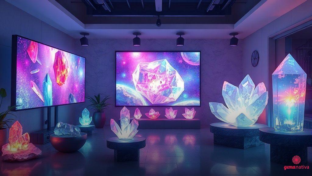 A conexão entre terras raras, cristais e luminescência natural A conexão entre terras raras, cristais e luminescência natural