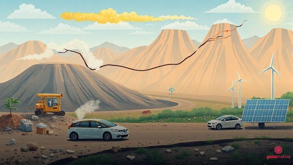 A transição do petróleo para os minerais críticos na economia global A transição do petróleo para os minerais críticos na economia global