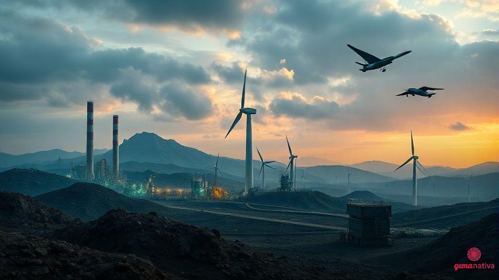 Como as terras raras influenciam a indústria de chips, energia e defesa Como as terras raras influenciam a indústria de chips, energia e defesa