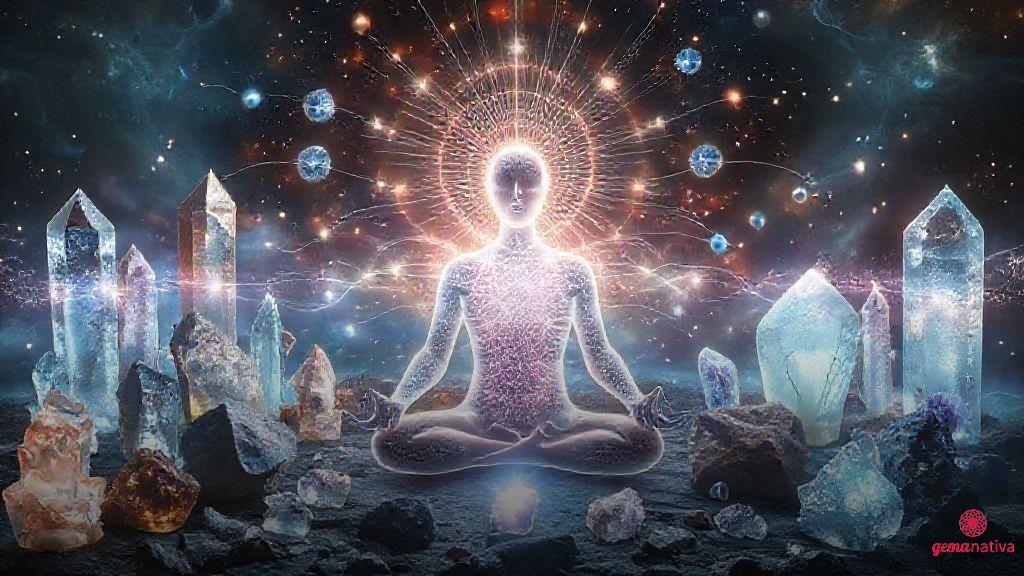 Como diferentes cristais interagem com o campo eletromagnético humano Como diferentes cristais interagem com o campo eletromagnético humano