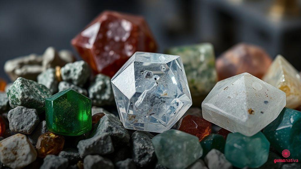 Diferença entre Terras Raras e Pedras Preciosas