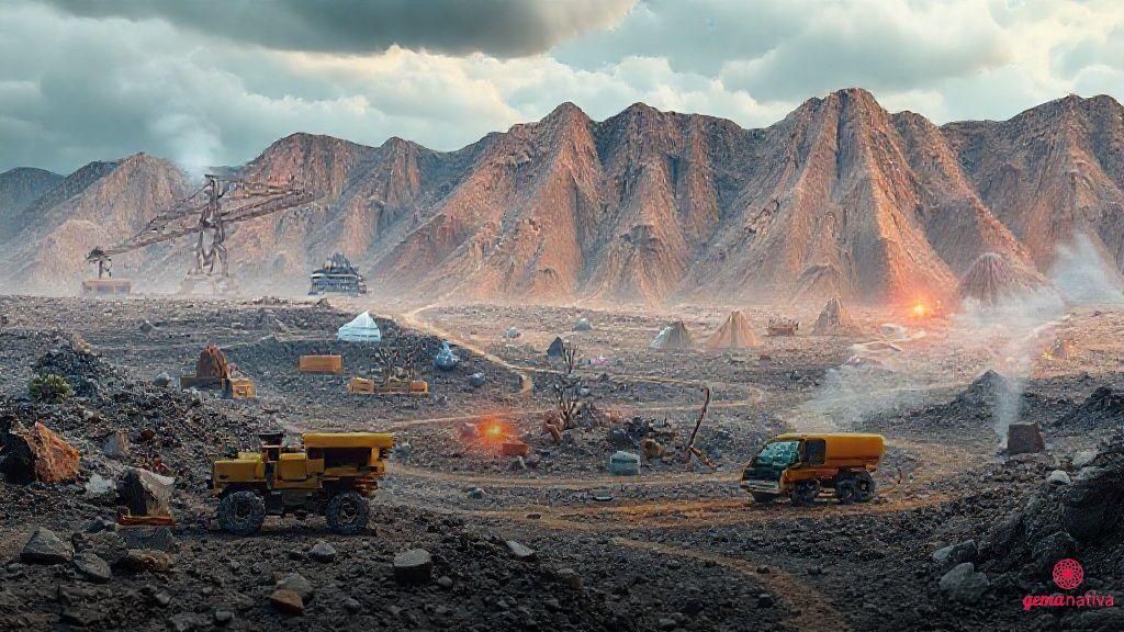 O potencial econômico da mineração de minerais críticos e terras raras O potencial econômico da mineração de minerais críticos e terras raras