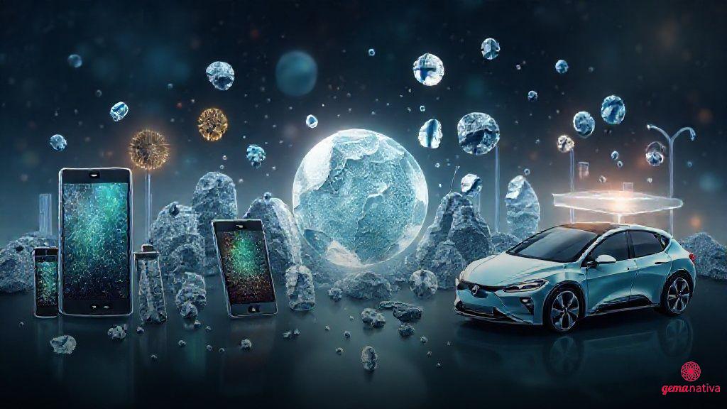 Terras raras: os metais invisíveis que impulsionam a tecnologia moderna Terras raras: os metais invisíveis que impulsionam a tecnologia moderna