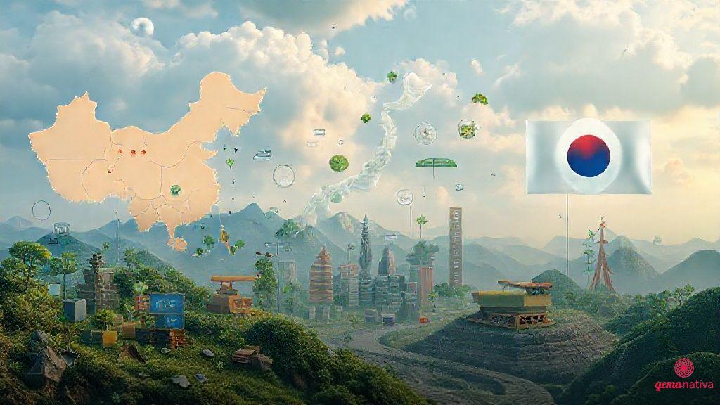 Como China, Japão e Coreia do Sul transformaram recursos em poder tecnológico Como China, Japão e Coreia do Sul transformaram recursos em poder tecnológico