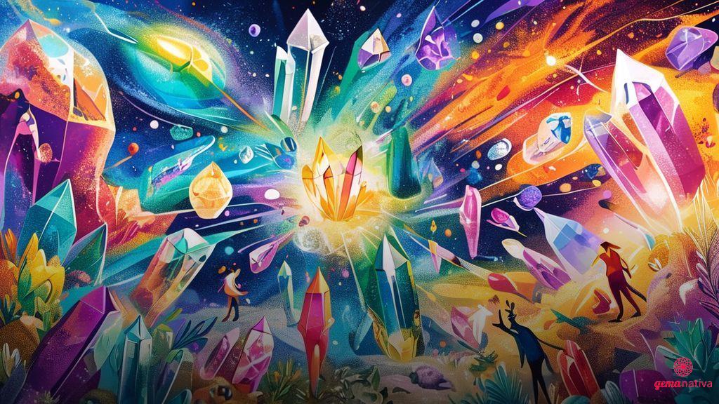 A influência dos cristais no campo energético humano e planetário A influência dos cristais no campo energético humano e planetário