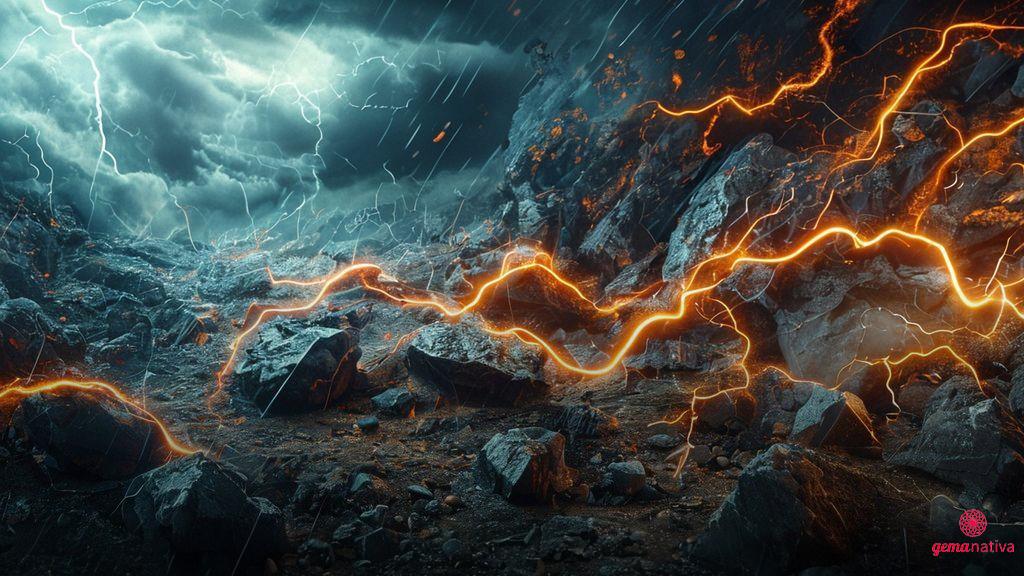 A relação entre minerais, eletricidade e campos energéticos naturais A relação entre minerais, eletricidade e campos energéticos naturais