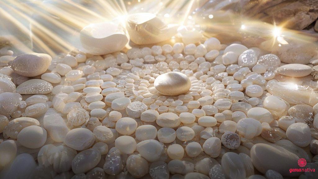 Como as pedras brancas atuam nos chakras e na aura Como as pedras brancas atuam nos chakras e na aura