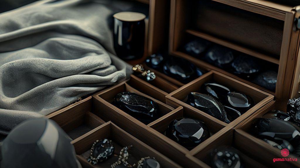 Cuidados e conservação de joias com pedras pretas Cuidados e conservação de joias com pedras pretas