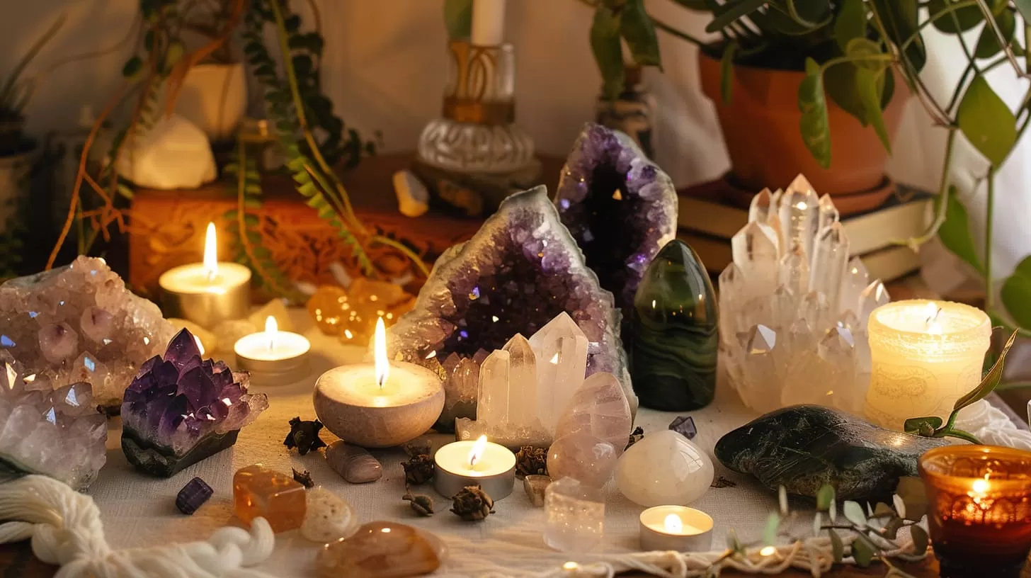 Cristais para amor e prosperidade