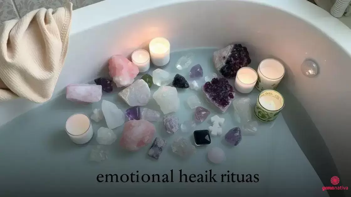  Rituais simples de cura emocional com cristais